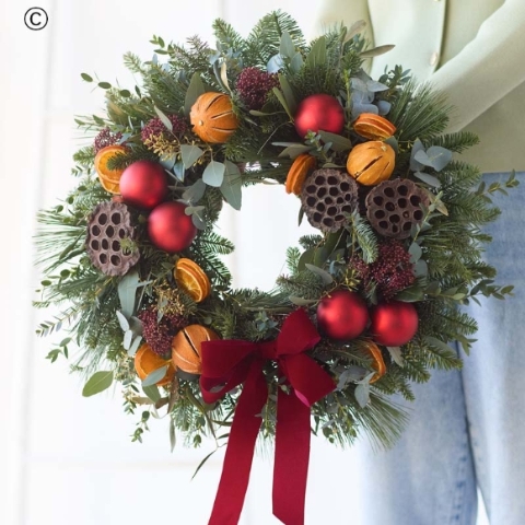 Very Merry Christmas Wreath