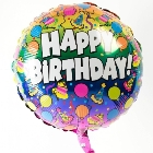 Happy Birthday Helium Balloon